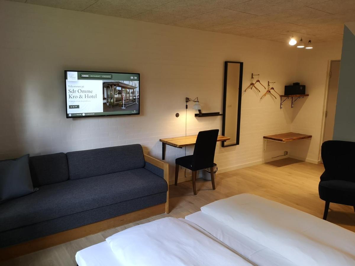 Sdr. Omme Kro&Hotel Bagian luar foto